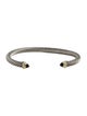 David Yurman Garnet Cable Classic Bracelet