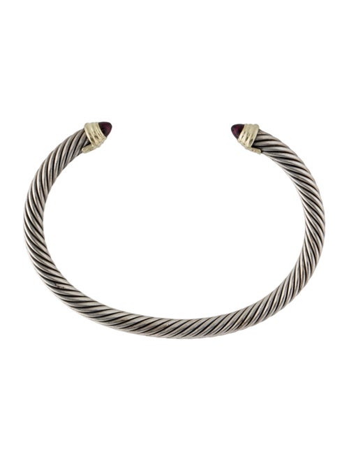 David Yurman Garnet Cable Classic Bracelet