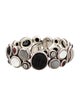 David Yurman Multi-Stone & Diamond Mosaic Narrow Bangle Bracelet