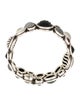 David Yurman Multi-Stone & Diamond Mosaic Narrow Bangle Bracelet