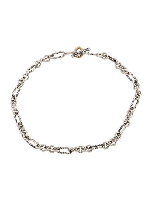 David Yurman Figaro Link Chain Necklace
