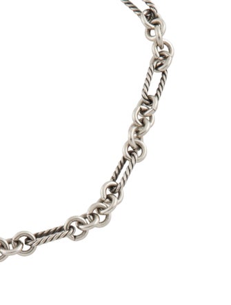 David Yurman Figaro Link Chain Necklace