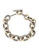David Yurman Two-Tone Oval Link Bracelet