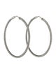 David Yurman Extra-Large Hoop Earrings