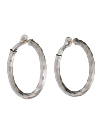 David Yurman Cable Edge® Hoop Earrings