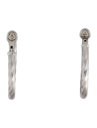 David Yurman Cable Edge® Hoop Earrings