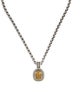 David Yurman Citrine Albion Enhancer Pendant Necklace