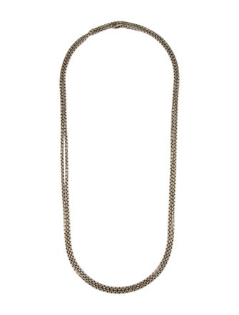 David Yurman Box Chain Necklace