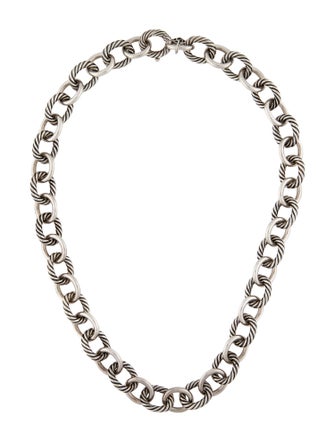 David Yurman Oval Link Necklace