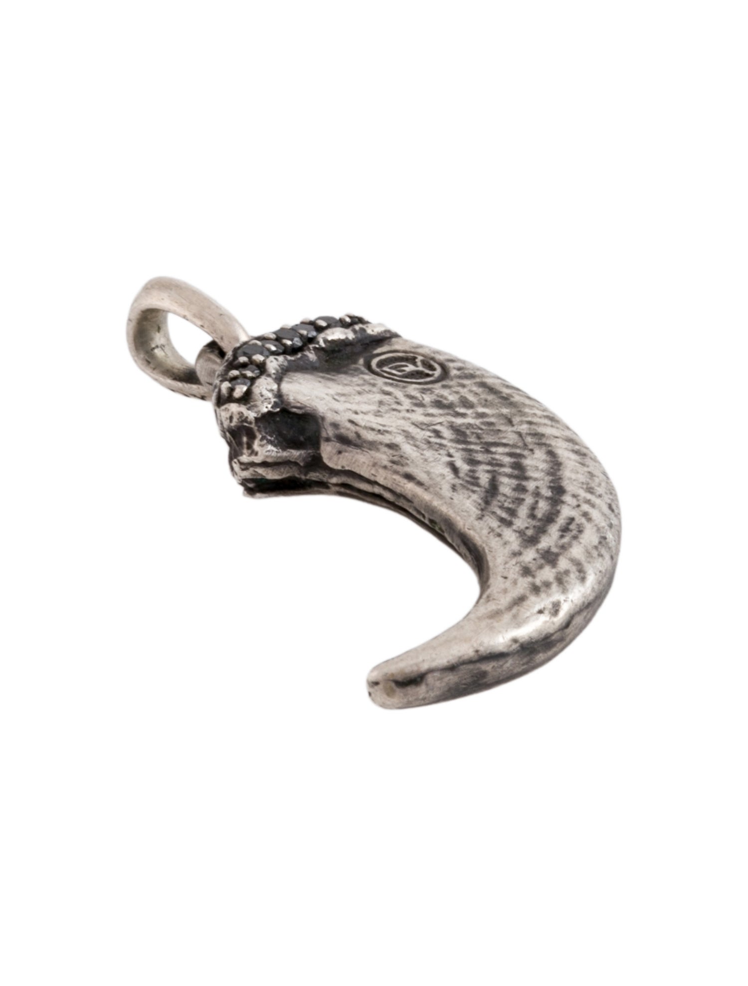 David Yurman Diamond Bear Tooth Pendant