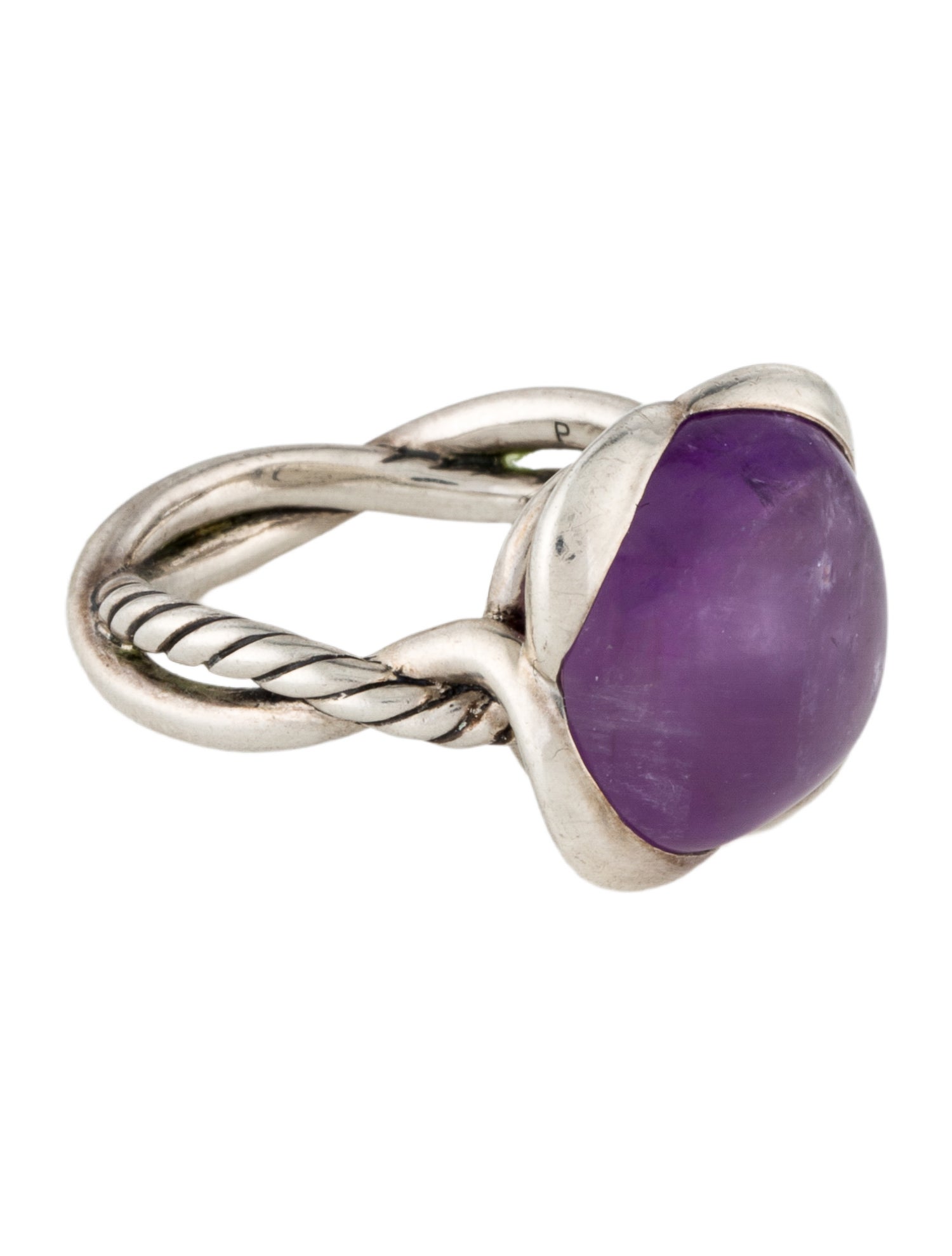 David Yurman Amethyst Continuance Ring