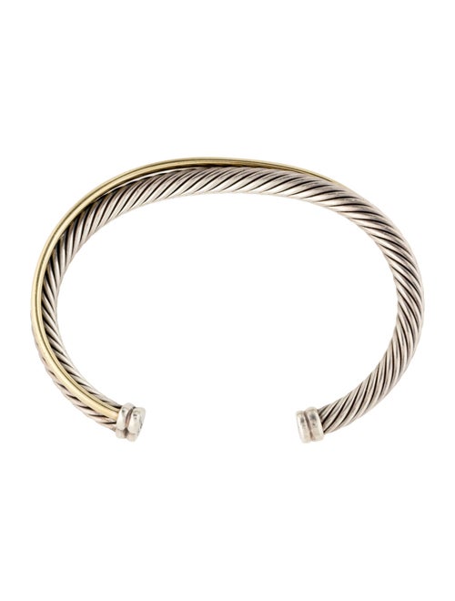 David Yurman Two-Tone Crossover Cuff Bracelet