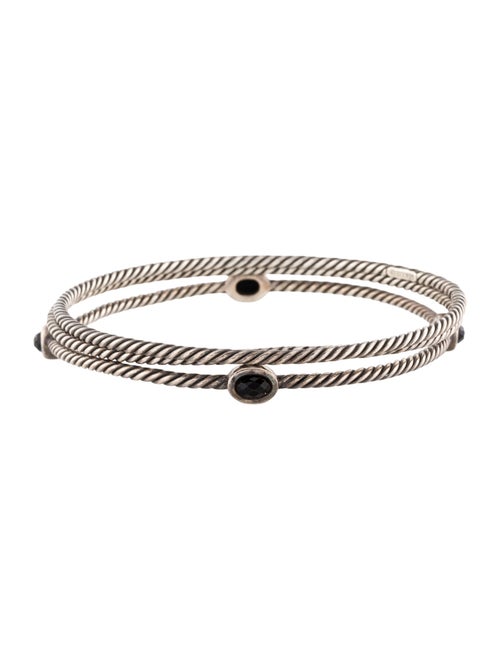 David Yurman Onyx Color Classic Bangle Bracelet Set