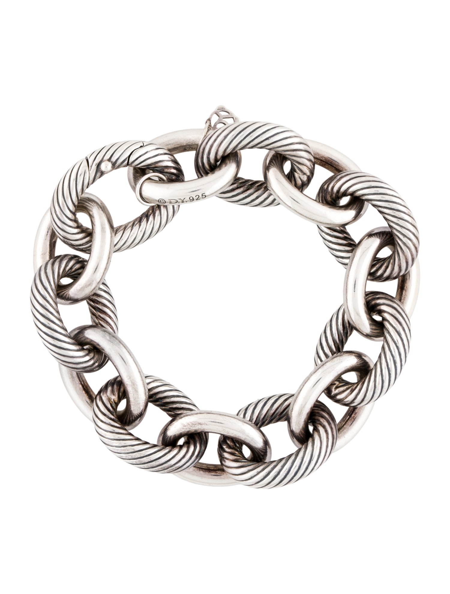 David Yurman Extra Large Oval Link Bracelet