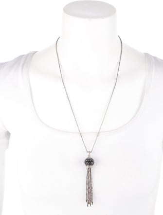 David Yurman Hematine Ostera Tassel Necklace