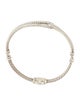 David Yurman Diamond Labyrinth Single-Loop Bracelet
