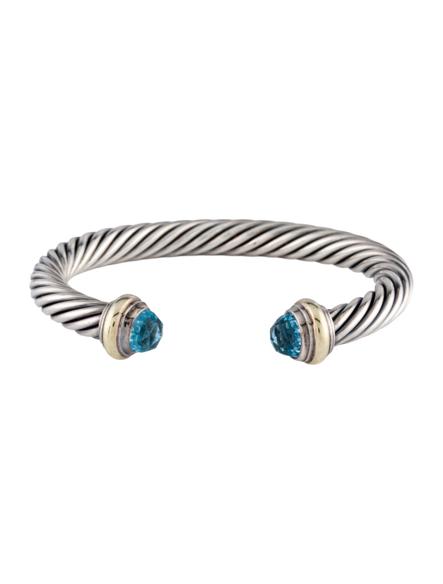 David Yurman Topaz Classic Cable Bracelet