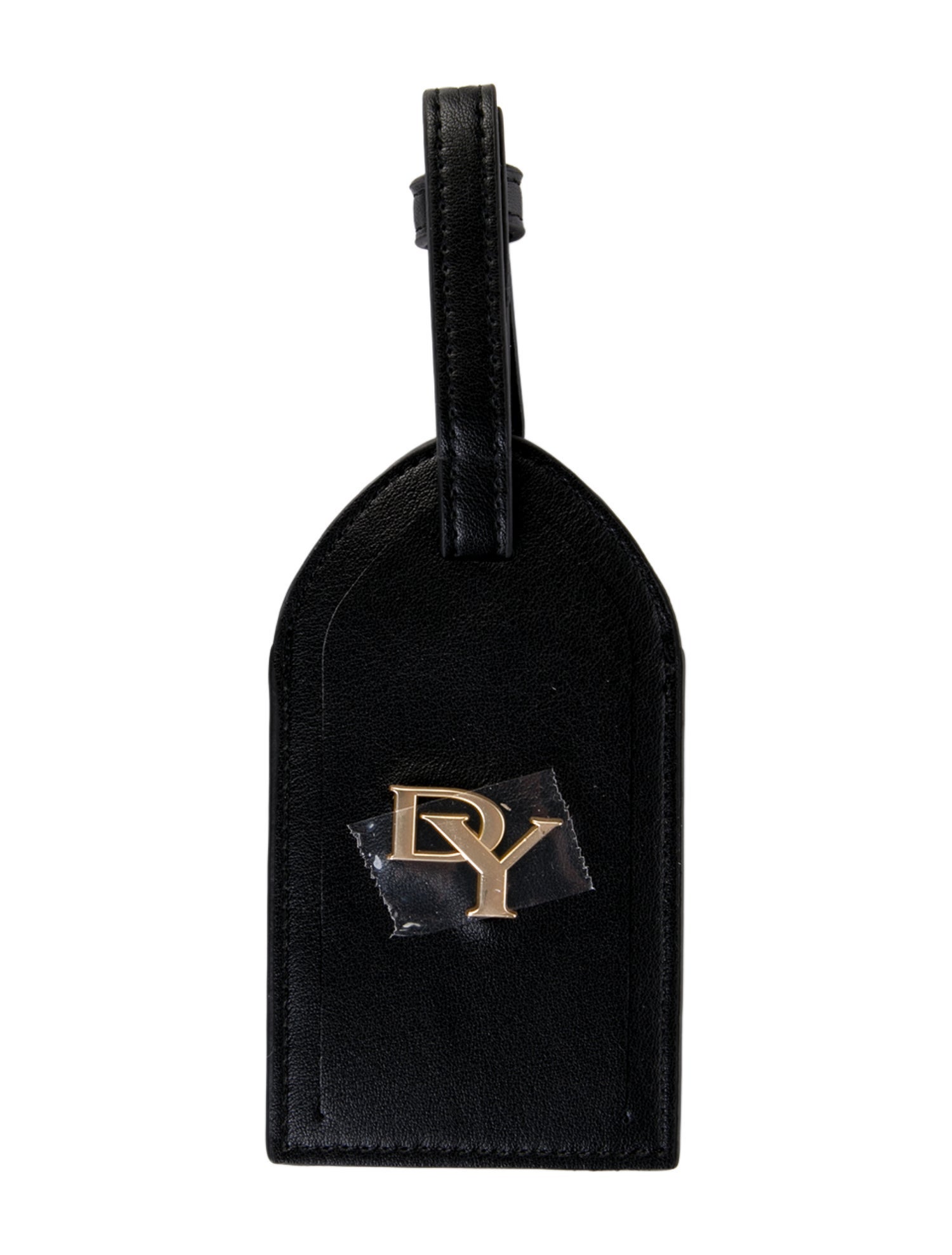 David Yurman Leather Luggage Tag