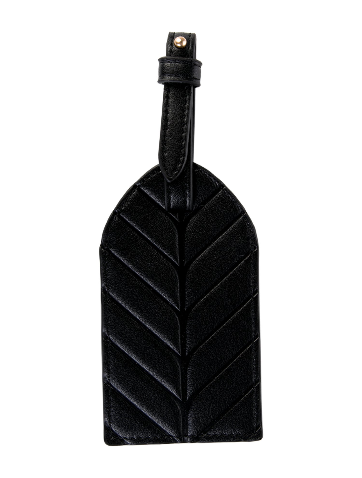 David Yurman Leather Luggage Tag