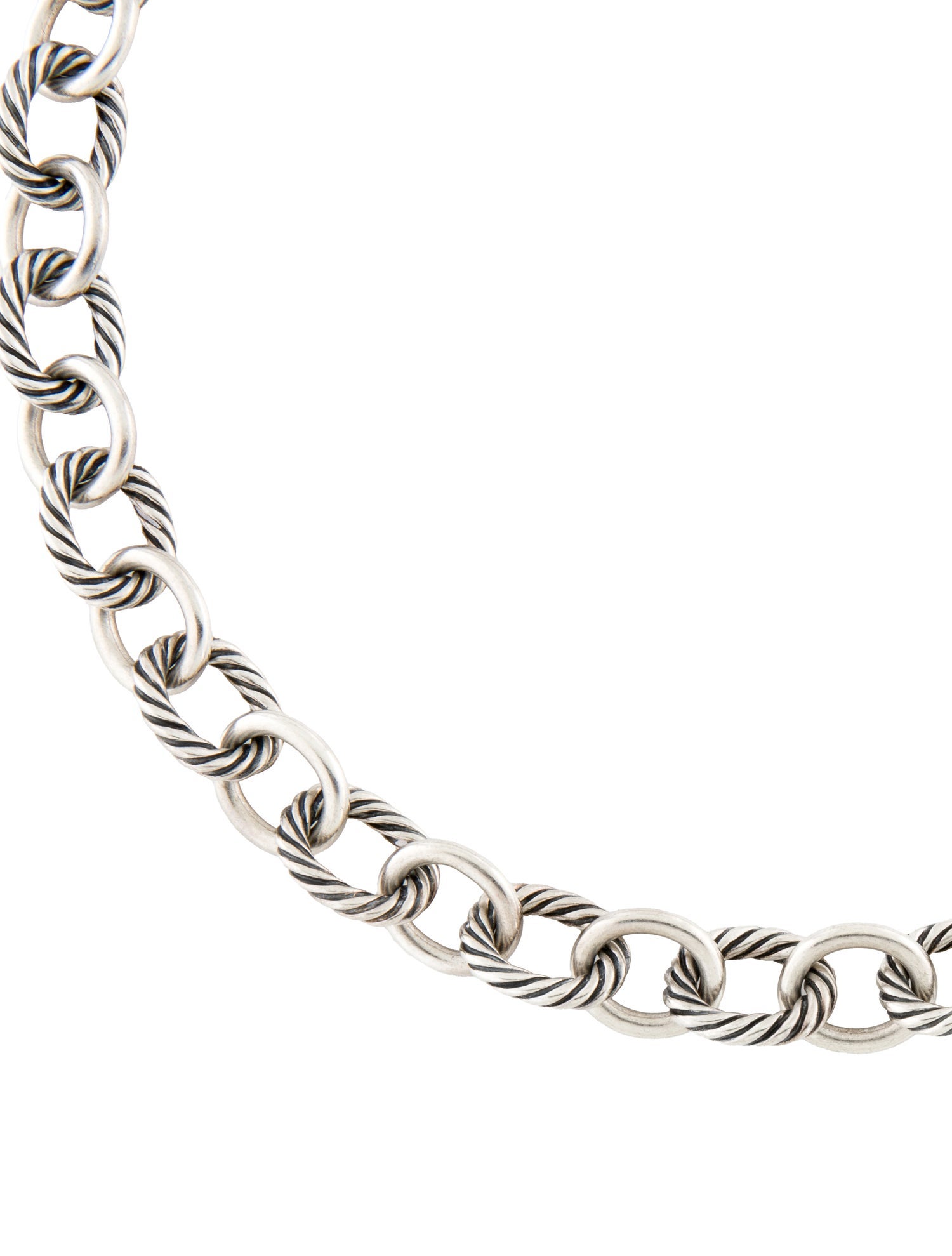 David Yurman Oval Link Chain Necklace