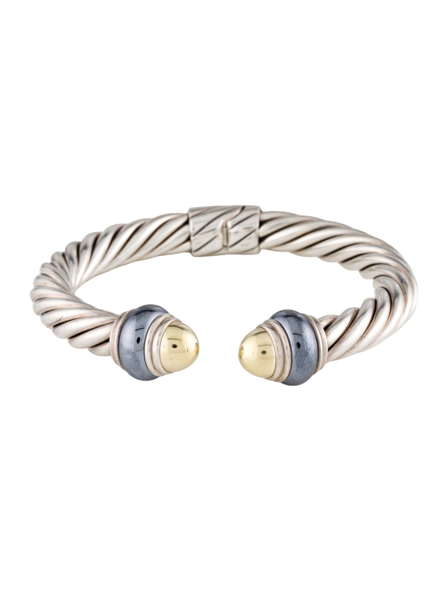 David Yurman Cable Hinged Cuff Bracelet