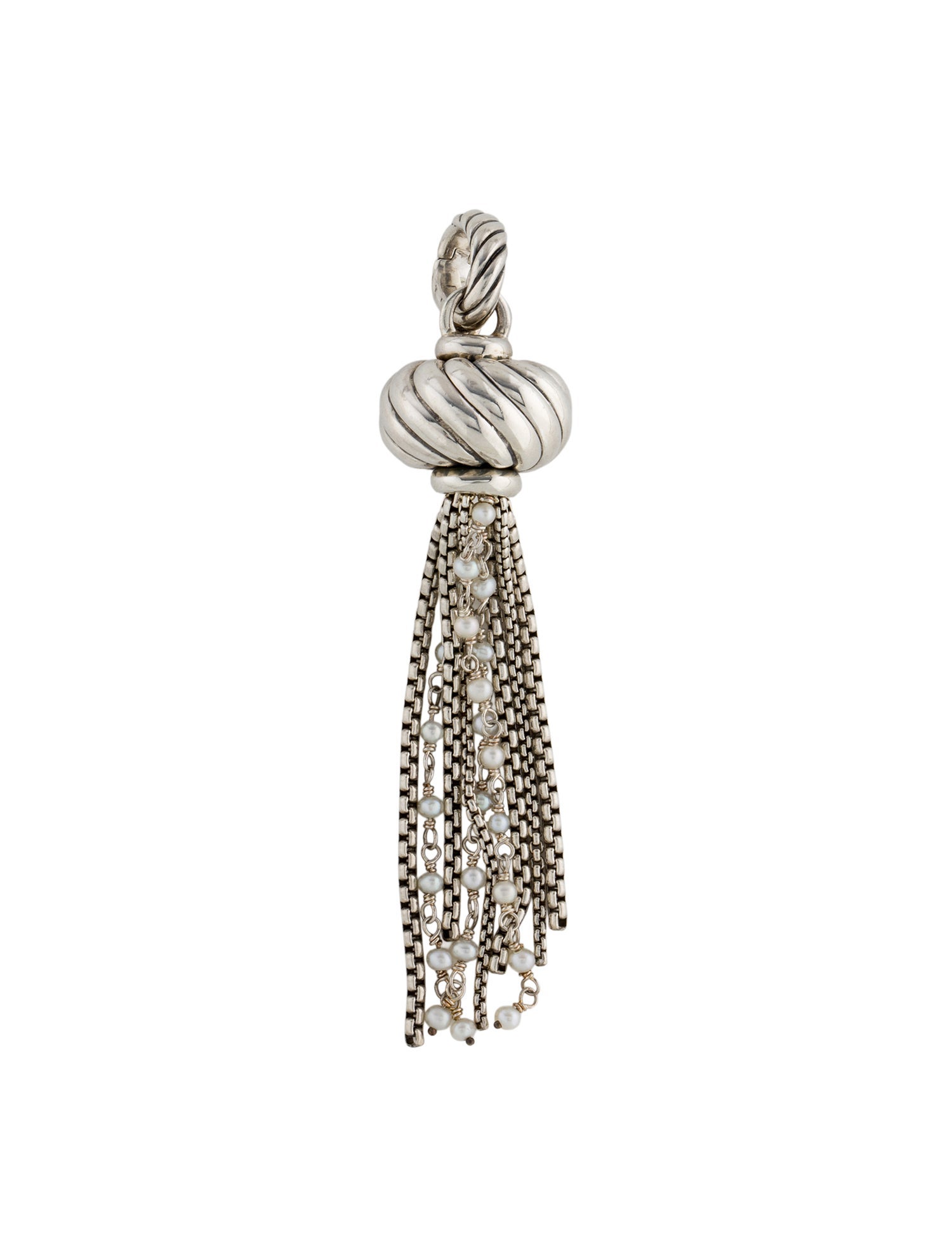 David Yurman Pearl Tassel Pendant