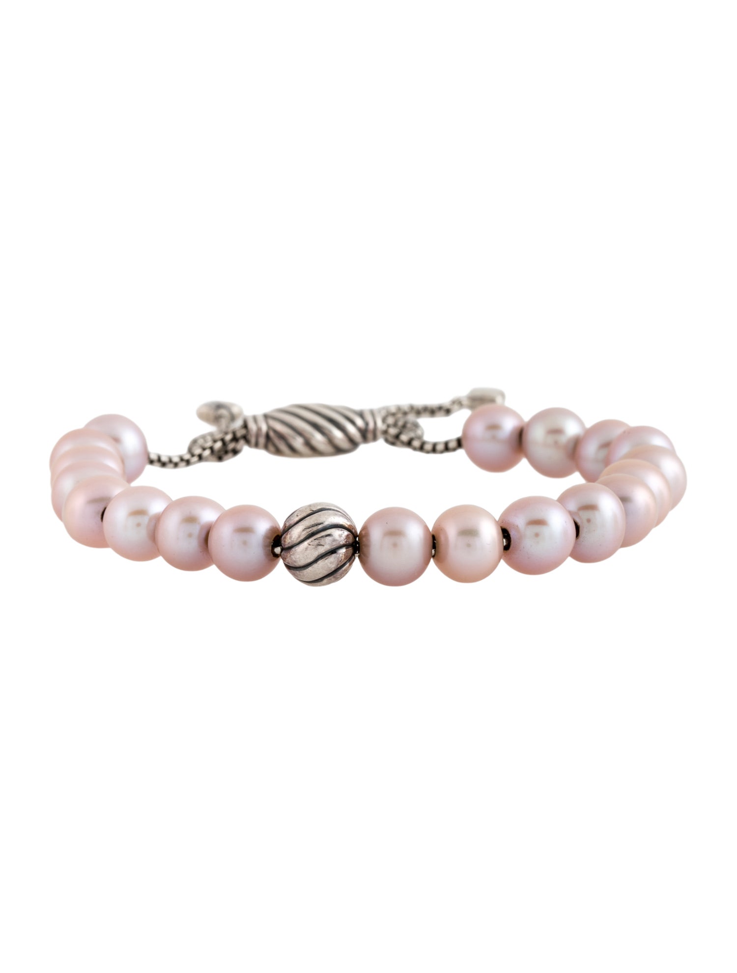 David Yurman Pearl Spiritual Bead Bracelet