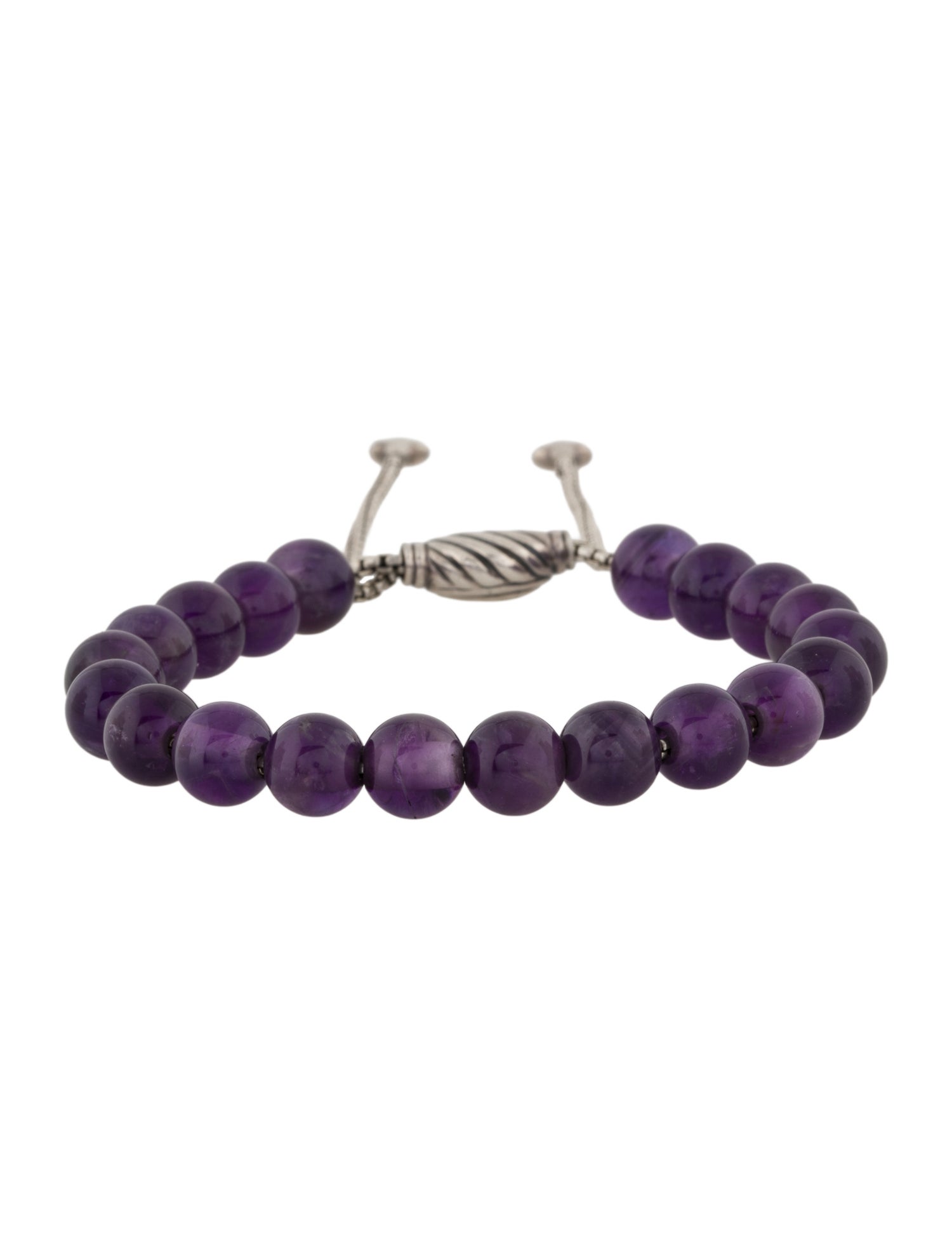 David Yurman Amethyst Spiritual Beads Bracelet