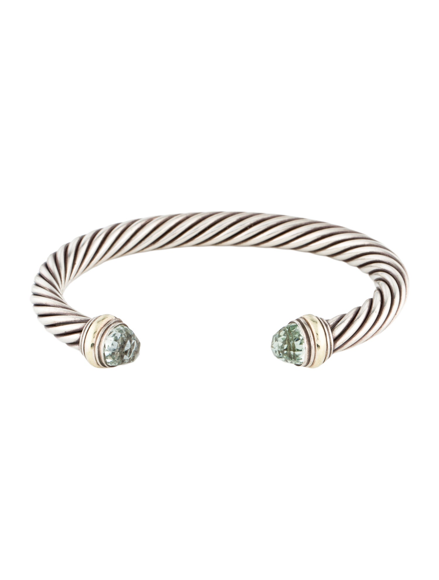 David Yurman Prasiolite Classic Cable Cuff