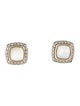 David Yurman Mother of Pearl & Diamond Albion Stud Earrings