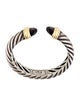 David Yurman Smoky Quartz Waverly Cuff Bracelet
