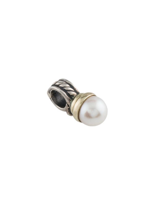 David Yurman Two-Tone Pearl Pendant