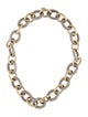 David Yurman Two-Tone Oval Link Cable Necklace