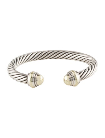 David Yurman Two-Tone Classic Cable Bracelet
