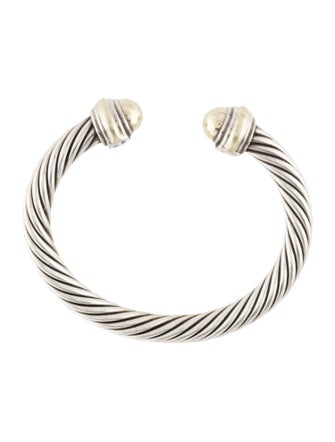 David Yurman Two-Tone Classic Cable Bracelet