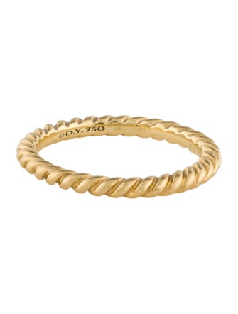 David Yurman 18K Petite Modern Renaissance® Band Ring