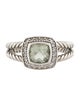 David Yurman Prasiolite & Diamond Petite Albion Ring