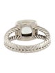 David Yurman Prasiolite & Diamond Petite Albion Ring