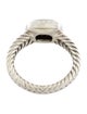 David Yurman Prasiolite & Diamond Petite Albion Ring