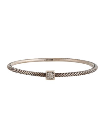 David Yurman Diamond Confetti Bangle Bracelet