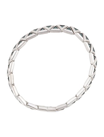 David Yurman 18K Tourmaline Faceted Link Bracelet