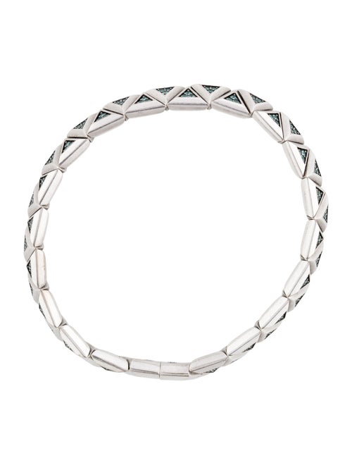 David Yurman 18K Tourmaline Faceted Link Bracelet