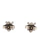 David Yurman Pearl & Diamond Stud Earrings