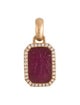David Yurman 18K Rubellite & Diamond Petrvs Bee Amulet