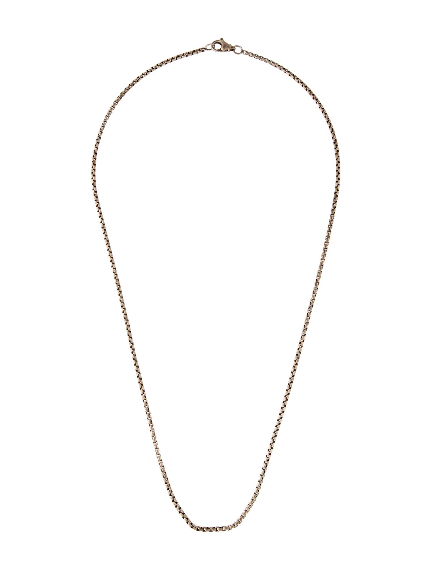 David Yurman Box Chain Necklace
