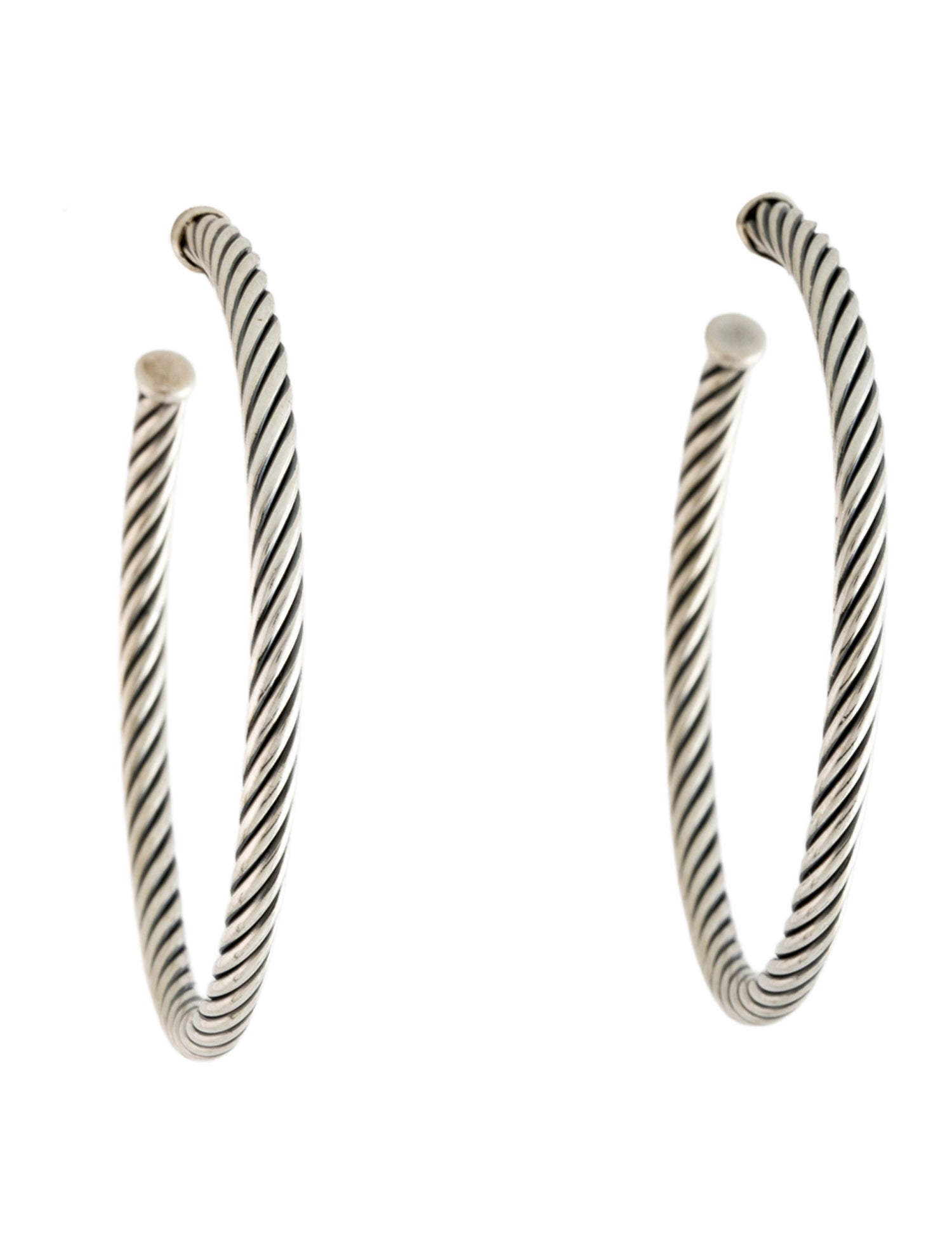 David Yurman Cable Hoop Earrings