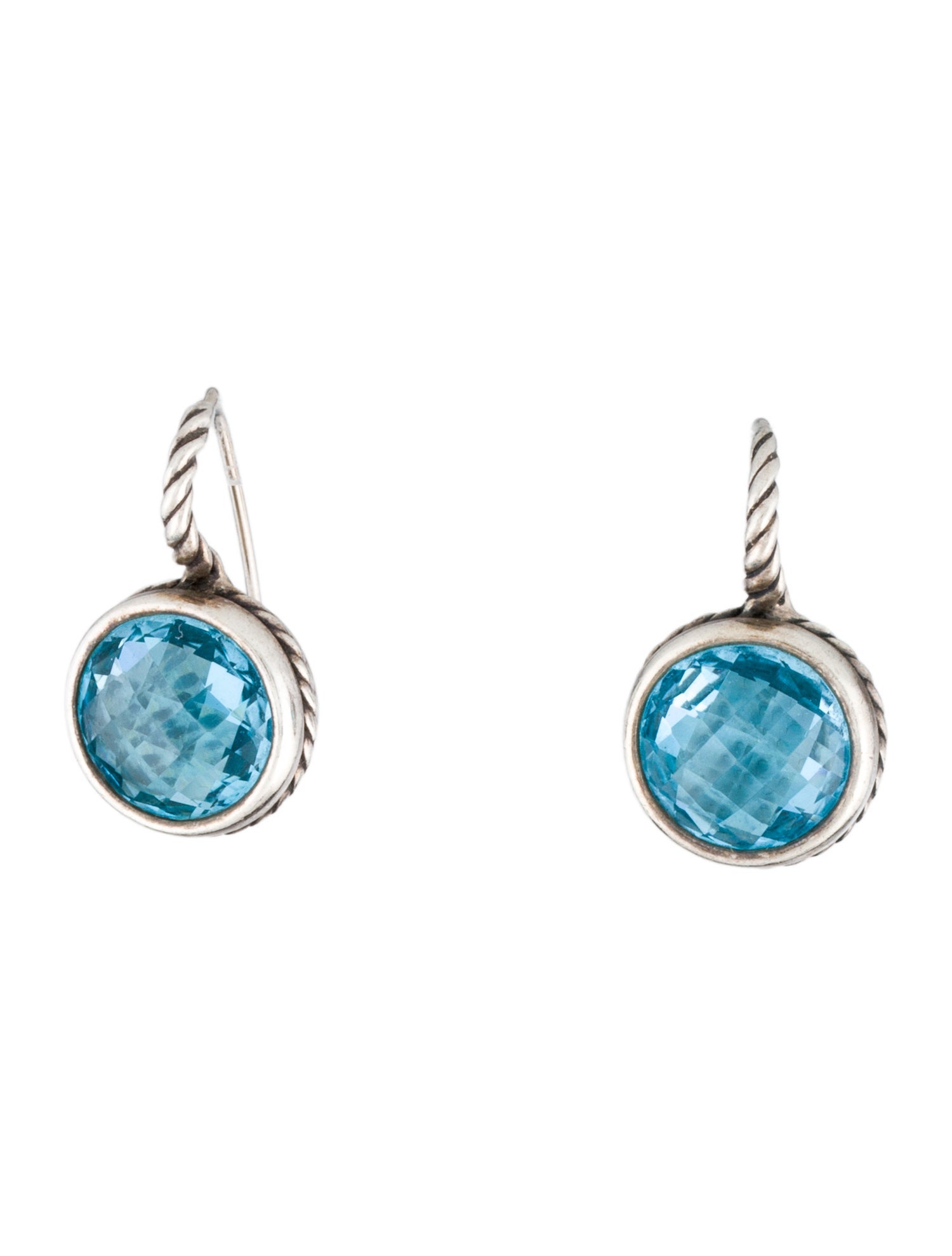 David Yurman Topaz Color Classics Drop Earrings