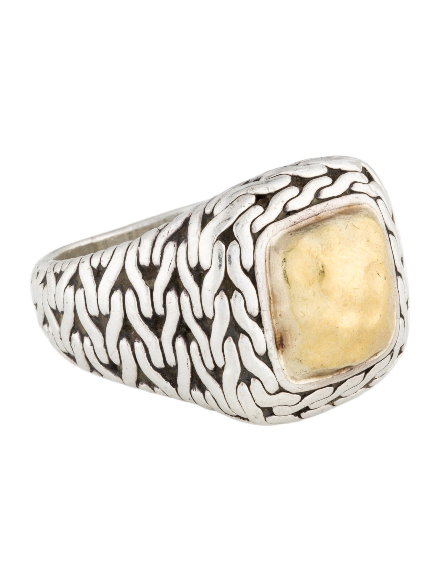 John Hardy Two-Tone Palu Ring