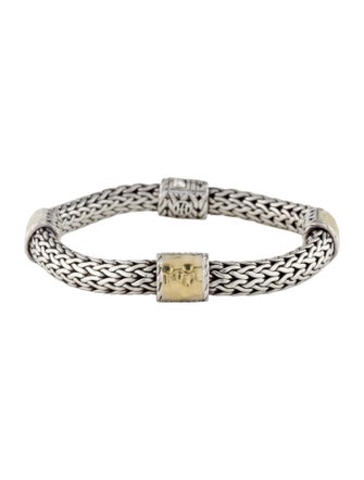 John Hardy Two-Tone Palu Station Bracelet
