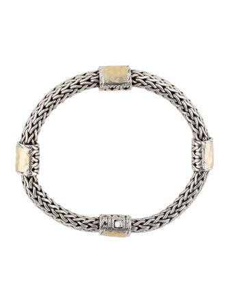 John Hardy Two-Tone Palu Station Bracelet